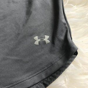 Gray Under Armour Workout Tee